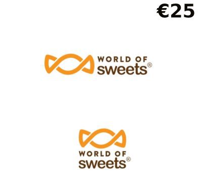 World of Sweets EUR 25 Подарочная карта DE