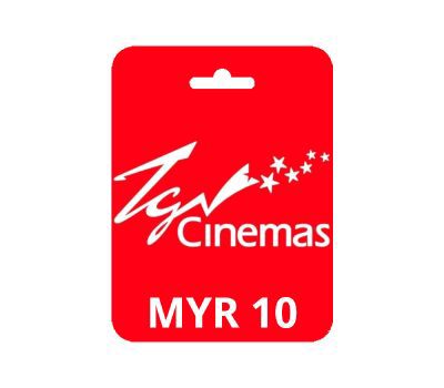 TGV Cinemas MYR 10 Подарочная карта MY