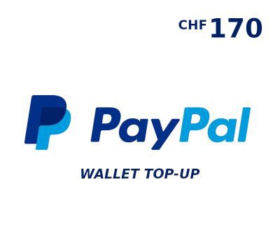 PayPal Wallet CHF 170 Top Up