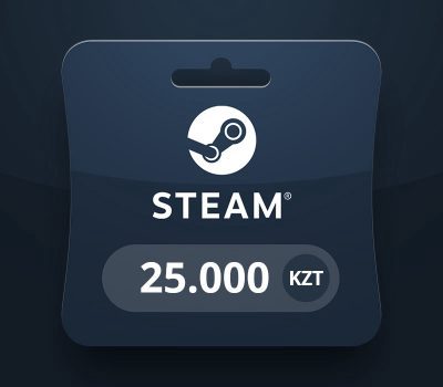 Steam Wallet KZT 25000 Подарочная карта KZ