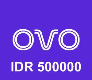 OVO Cash 500000 IDR Подарочная карта ID