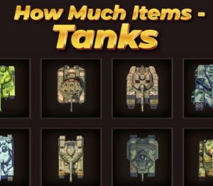 How Much Items - Tanks PC Steam CD Key