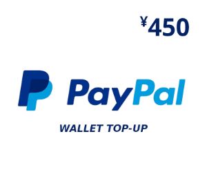 PayPal Wallet JPY 450 Top Up