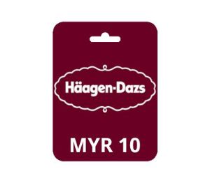 Haagen-Dazs MYR 10 Подарочная карта MY