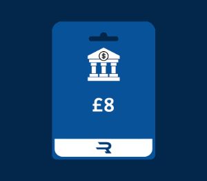 Rewarble Bank Transfer GBP 8 Подарочная карта