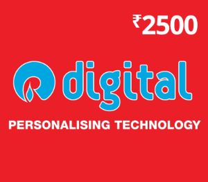 Reliance Digital INR 2500 Подарочная карта IN