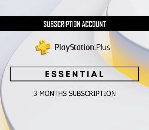 PlayStation Plus Essential 3 мес. Subscription Аккаунт