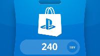 PlayStation Network TRY 240 Balance Ready Аккаунт