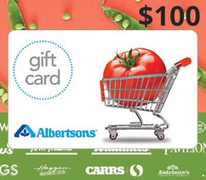 Albertson's USD 100 Подарочная карта US