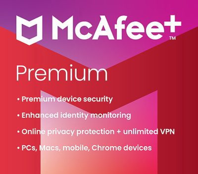 McAfee+ Premium Individual EU Ключ (1 Year / 1 Device)