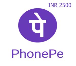 PhonePe 2500 INR Подарочная карта IN