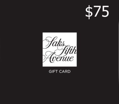 Saks Fifth Avenue USD 75 Подарочная карта US