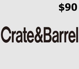 Crate and Barrel USD 90 Подарочная карта US