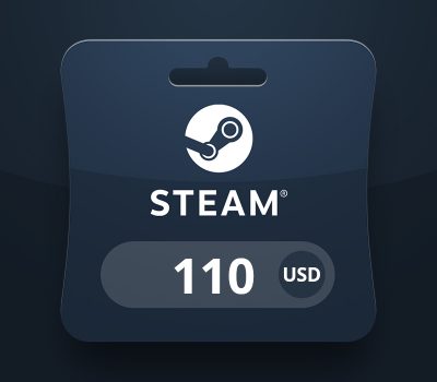 Steam Wallet USD 110 Подарочная карта BH
