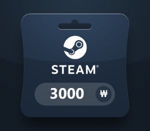 Steam Wallet KRW 3000 Подарочная карта KR