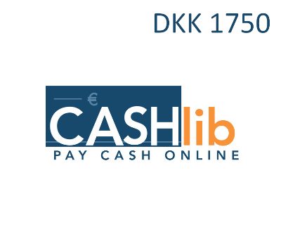 CASHlib DKK 1750 Предоплаченная карта DK