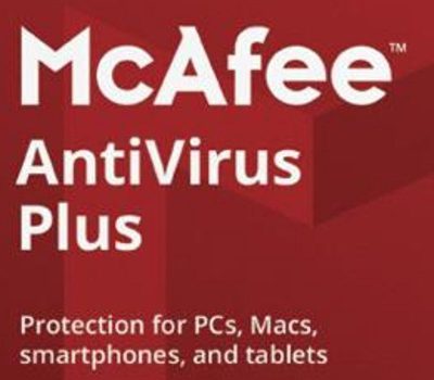 McAfee AntiVirus Plus (1 Year / 3 Devices)