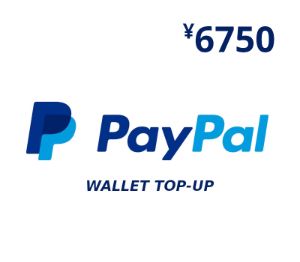 PayPal Wallet JPY 6750 Top Up