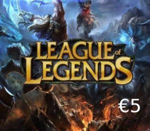 League of Legends 5 EUR Предоплаченная RP карта EU