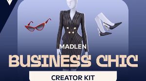 The Sims 4 - Business Chic Kit DLC EU PC EA App Ключ