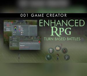 001 Game Creator - Enhanced RPG (Turn-Based Battles) DLC Steam Ключ