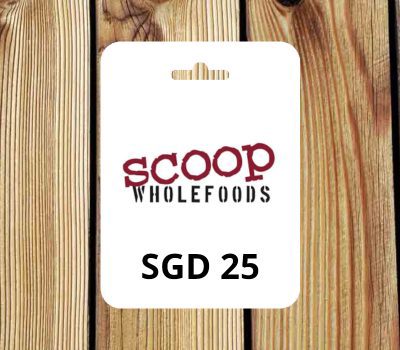 Scoop Wholefoods SGD 25 Подарочная карта SG