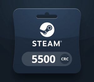 Steam Wallet CRC 5500 Подарочная карта HR