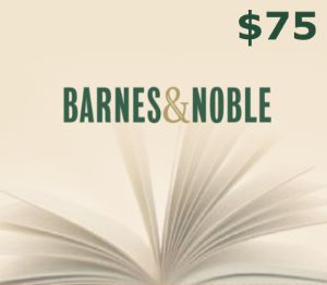 Barnes and Noble $75 Подарочная карта US