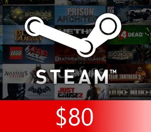 Steam Подарок Карта $80 HKD HK Код активации