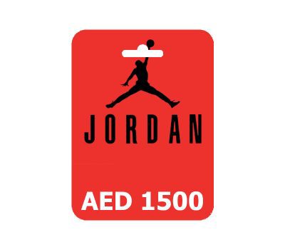 Jordan AED 1500 Подарочная карта AE