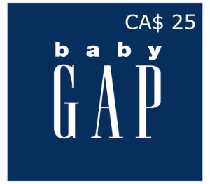 Baby Gap CAD 25 Подарочная карта CA