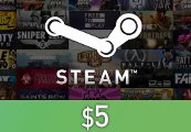 Steam Карта пополнения $1 Global Код активации