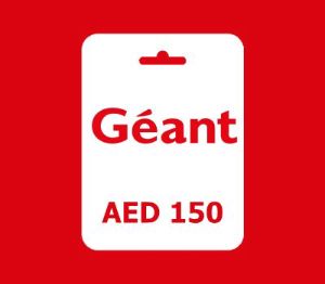 Géant AED 150 Подарочная карта AE