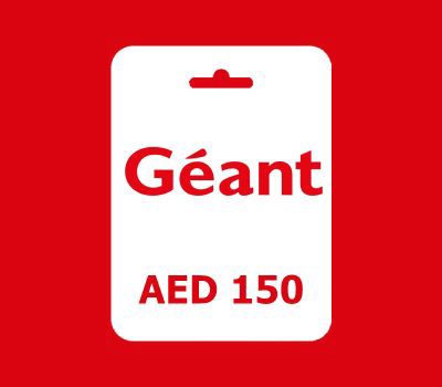 Géant AED 150 Подарочная карта AE