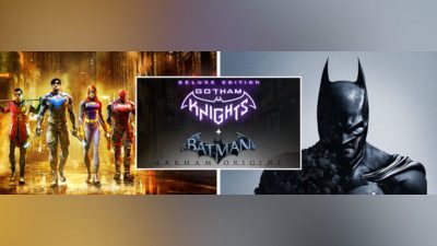Gotham Knights Deluxe-издание + Batman: Arkham Origins Набор PC Steam Ключ