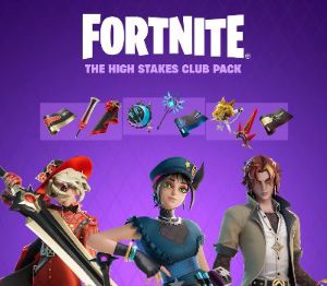 Fortnite - The High Stakes Club Pack DLC US XBOX One / Xbox Series X|S Ключ