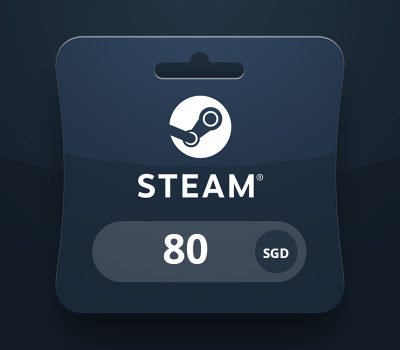 Steam Wallet SGD 80 Подарочная карта SG
