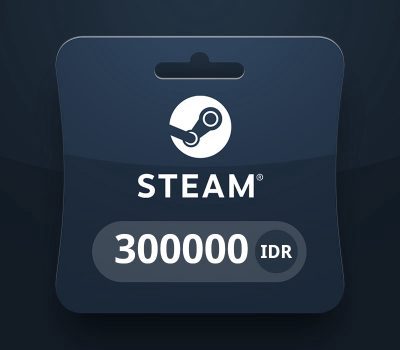 Steam Wallet IDR 300000 Подарочная карта ID