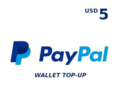 PayPal Wallet 5 USD Top Up US