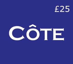 Côte Brasserie GBP 25 Подарочная карта UK