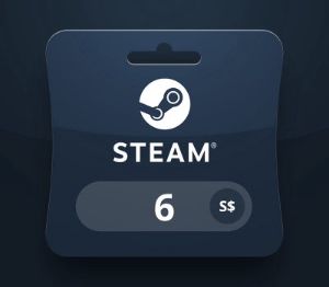 Steam Wallet SGD 6 Подарочная карта SG