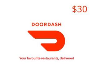 DoorDash $30 Подарочная карта US