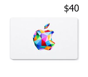 Apple $40 Подарочная карта US