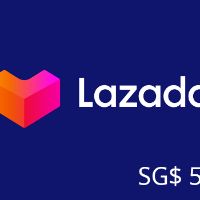 Lazada SGD 5 Подарочная карта SG