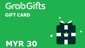 Grab MYR 30 Подарочная карта MY