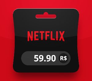 Netflix BRL 59.90 Подарочная карта BR