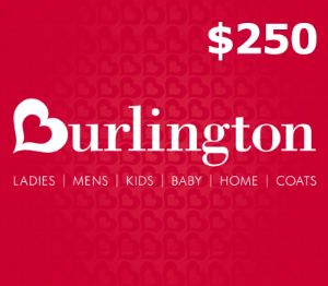 Burlington $250 Подарочная карта US