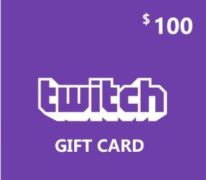 Twitch $100 Подарочная карта US