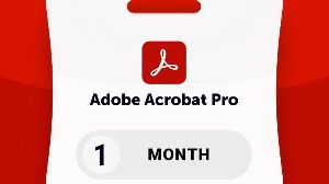 Adobe Acrobat Pro - 1 мес. подписка Ключ