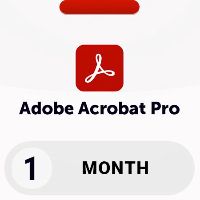 Adobe Acrobat Pro - 1 мес. подписка Ключ